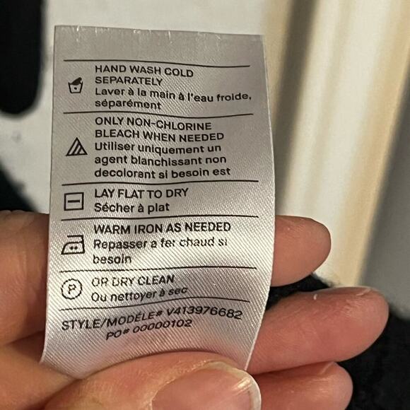 Vince Cashmere Oversized Open Front Cardigan Minimalist Lagenlook Black Small - Picture 9 of 11